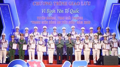Tuyên dương 23 Thanh niên Công an tiêu biểu năm 2020