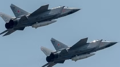 Tiêm kích MiG-31K "cõng" siêu tên lửa Kinzhal làm nhiệm vụ ở Syria