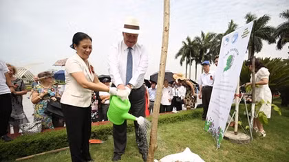 Gieo mầm xanh của hòa bình và tình hữu nghị giữa nhân dân hai nước Việt- Nga