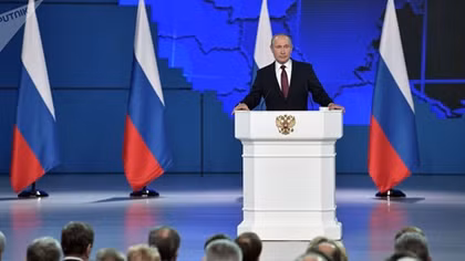 Putin kêu gọi sửa loạt điều khoản về vị trí Tổng thống trong Hiến pháp Nga