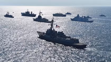 Hải quân 18 nước NATO kéo vào Baltic "dằn mặt" Nga