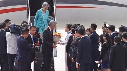 Thủ tướng Singapore Lý Hiển Long tới Việt Nam dự APEC trên chuyên cơ