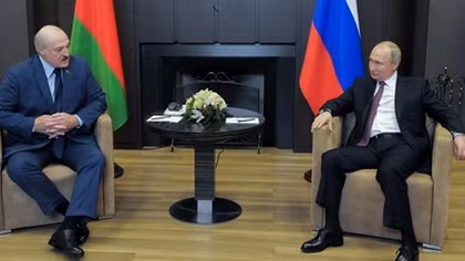 Bùng căng thẳng với phương Tây, Tổng thống Belarus sang Nga gặp ông Putin