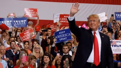 Nhận tỷ lệ ủng hộ cao nhất lịch sử, ông Trump nói sẽ tranh cử lần hai