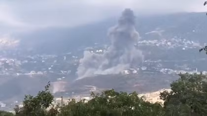 Kho vũ khí lớn ở Lebanon phát nổ, bốc cháy dữ dội