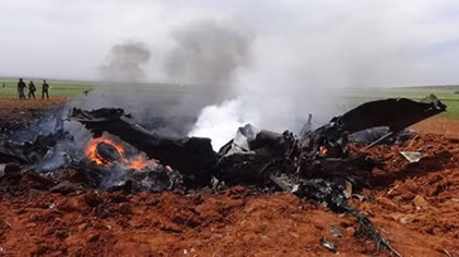 IS công bố video xác cường kích Su-22 Syria bị Israel bắn rơi