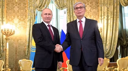 Tân Tổng thống Kazakhstan gặp Tổng thống Putin sau khi nhậm chức