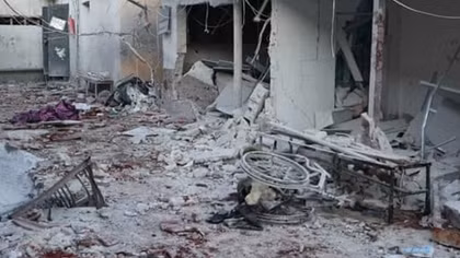 Bệnh viện Syria trúng pháo kích, 16 người chết