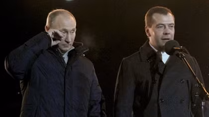 Giọt nước mắt vì hạnh phúc của Putin khi thắng cử Tổng thống Nga