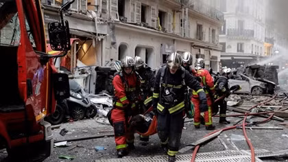 Nổ lớn ở trung tâm thủ đô Paris