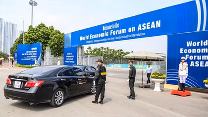 An ninh thắt chặt trong ngày làm việc quan trọng của WEF ASEAN 2018