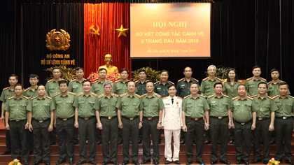 Bộ Tư lệnh Cảnh vệ sơ kết công tác 6 tháng đầu năm 2019