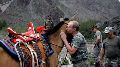 Tình yêu mãnh liệt dành cho động vật của Tổng thống Putin