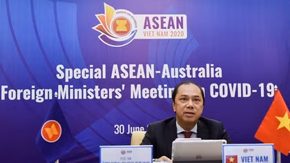 ASEAN-Australia thảo luận về nguy cơ COVID-19 bùng phát đợt hai