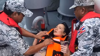 Hi vọng mong manh tìm thấy 58 người mất tích do chìm tàu ở Thái Lan