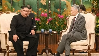 Nhà lãnh đạo Kim Jong-un đích thân cám ơn Thủ tướng Singapore
