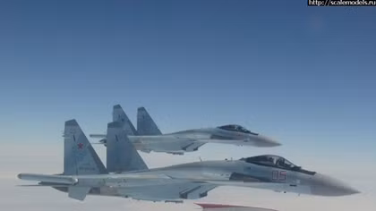 Nga điều Su-35S xua đuổi máy bay Israel định không kích Syria