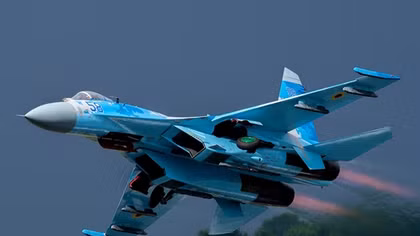 Tiêm kích Su-27 Ukraine bổ nhào xuống đất, phi công thiệt mạng