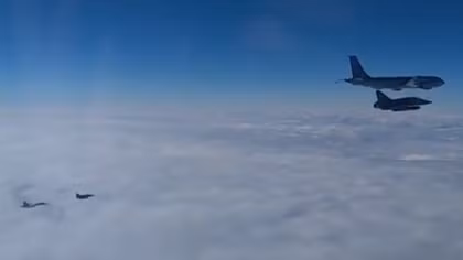 Nga tung video tiêm kích Su-27 "đuổi" máy bay Pháp ở Biển Đen