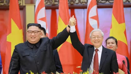 Chủ tịch Kim Jong-un gửi lời cám ơn Tổng Bí thư, Chủ tịch nước Nguyễn Phú Trọng