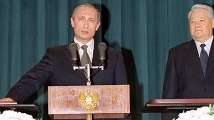 Những hình ảnh cực hiếm về lễ nhậm chức đầu tiên của Tổng thống Putin