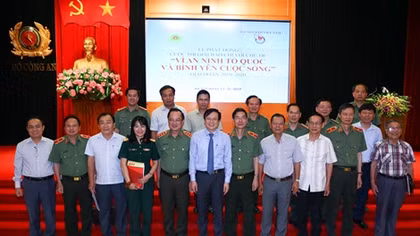 Phát động cuộc thi giải báo chí “Vì An ninh Tổ quốc và bình yên cuộc sống”