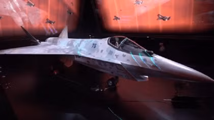 Hé lộ hình ảnh đầu tiên của siêu tiêm kích Nga Su-75 "Chiếu tướng"