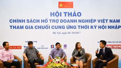 Nóng chính sách hỗ trợ DN Việt tham gia chuỗi cung ứng thời kỳ hội nhập