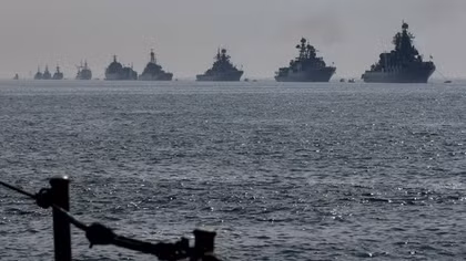 Nga điều 10 tàu chiến tên lửa ra biển sau tuyên bố về Syria của Tổng thống Trump
