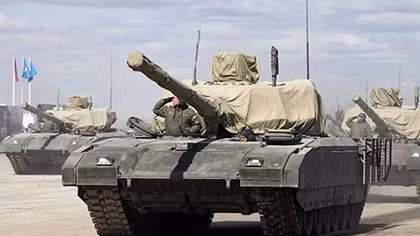Siêu tăng T-14 Armata âm thầm đến Syria thử lửa
