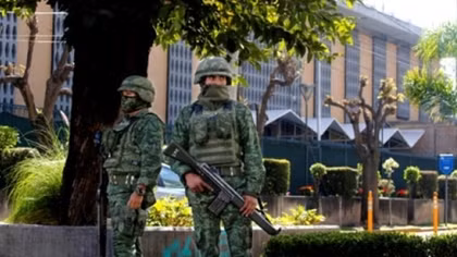Lãnh sự quán Mỹ ở Mexico bị ném lựu đạn trong đêm