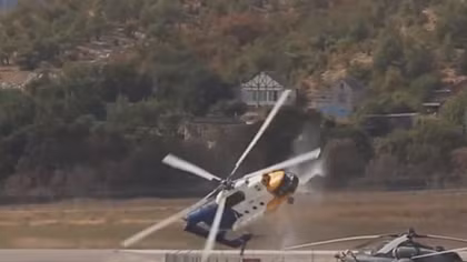 Rơi trực thăng Mi-8 khi bay huấn luyện, 4 quân nhân thiệt mạng