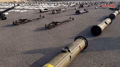 Quân đội Syria tịch thu kho vũ khí khủng của Mỹ trong hang ổ IS
