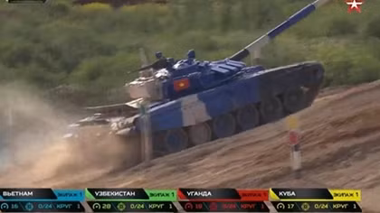 Việt Nam về nhì trận chung kết giải đua xe tăng hấp dẫn nhất hành tinh Tank Biathlon