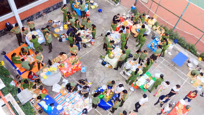 Công an An Giang tổ chức Hội thi làm bánh, mứt “Hương sắc ngày Xuân”