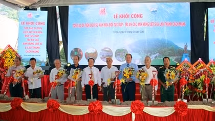 Tập đoàn Sao Mai đầu tư 200 tỷ đồng tôn tạo khu Di tích lịch sử Đồi Tức Dụp