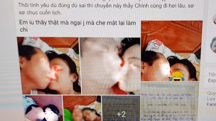 Xuất hiện hình ảnh "nóng" của thầy giáo dạy toán làm nữ sinh có bầu