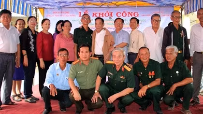 Khởi công xây dựng Nhà tưởng niệm Anh hùng Liệt sĩ Tiểu đoàn Tây Đô