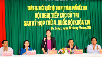 Chủ tịch Quốc hội Nguyễn Thị Kim Ngân: BOT phải công khai, minh bạch cho dân biết