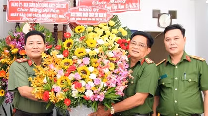 Công an các đơn vị, địa phương chúc mừng Báo CAND ngày 21/6