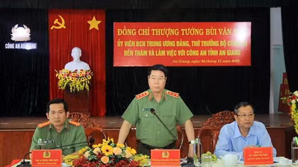 Công an tỉnh An Giang làm tốt công tác an ninh chủ động 