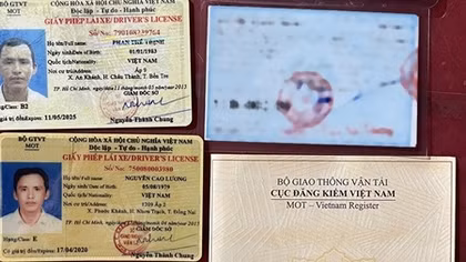 Mua GPLX hạng E và CMND trên Facebook với giá 16 triệu đồng