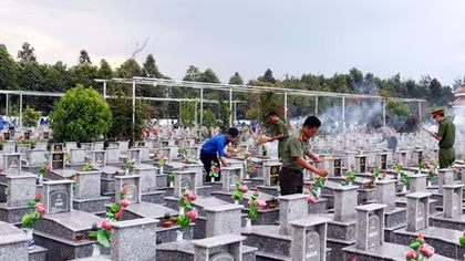 Công an tỉnh Hậu Giang với nhiều hoạt động đền ơn đáp nghĩa