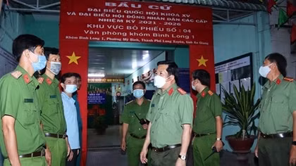 Công tác chuẩn bị cho bầu cử tại huyện biên giới An Phú, tỉnh An Giang đã hoàn thành