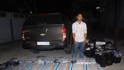Nhận chở thuốc lá lậu với giá 600.000đ/chuyến