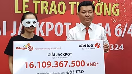 Cô gái Cần Thơ trúng Vietlott trên 16 tỷ đồng