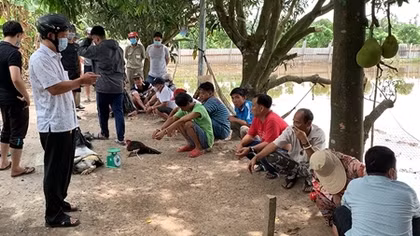 Triệt phá điểm đá gà ăn tiền giữa đồng ruộng