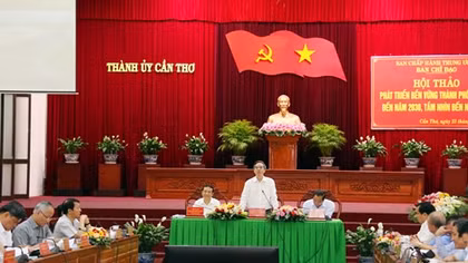 Phát triển Cần Thơ thuộc nhóm các thành phố phát triển hàng đầu Đông Nam Á