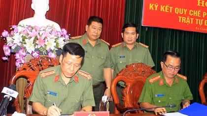 Công an tỉnh An Giang và TP Cần Thơ ký kết quy chế phối hợp đảm bảo ANTT