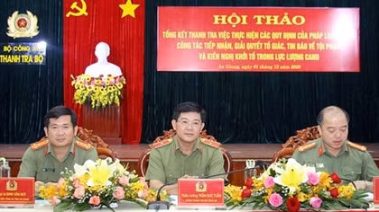 Nâng cao hiệu qủa công tác tiếp nhận, giải quyết tố giác, tin báo về tội phạm
